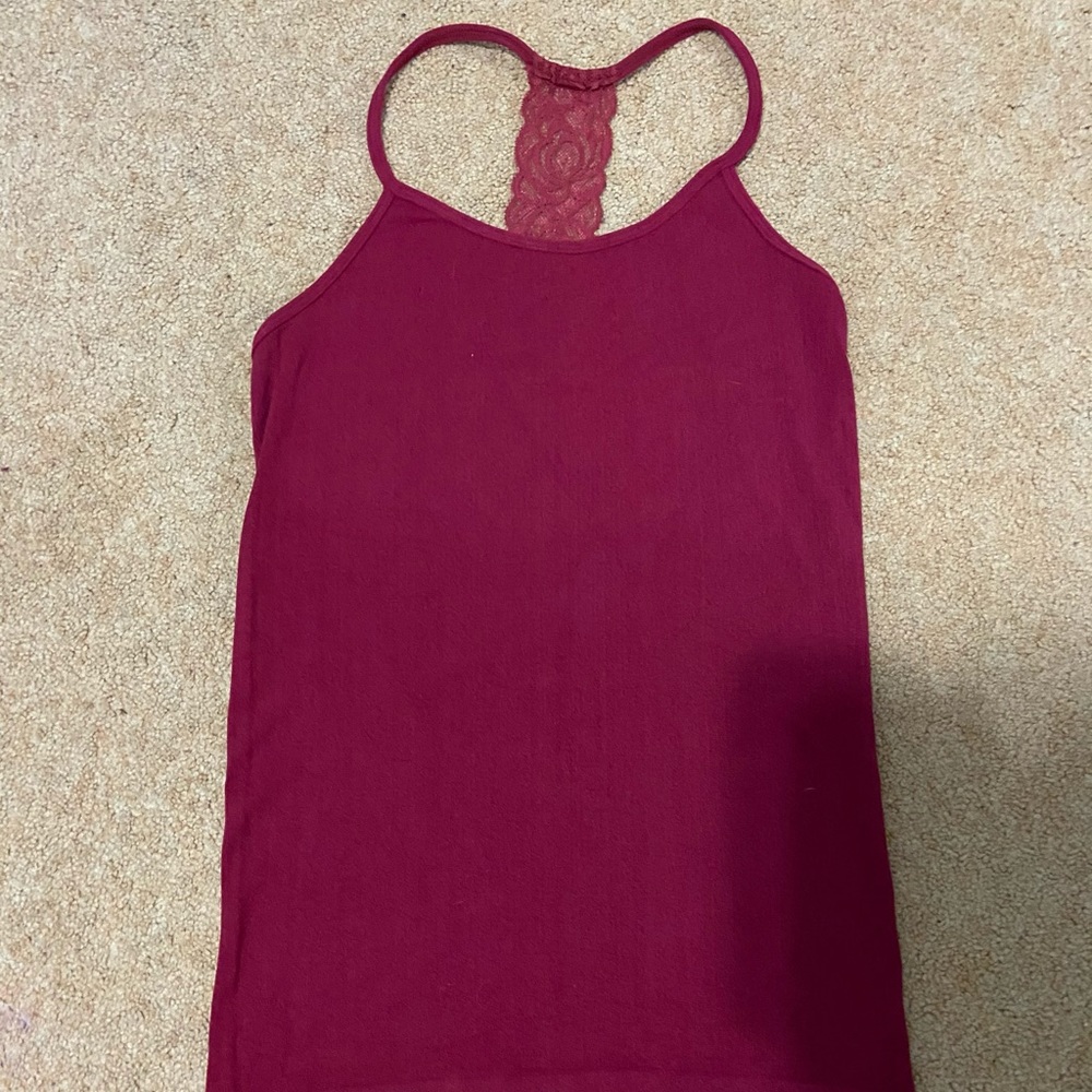 Magenta tank top